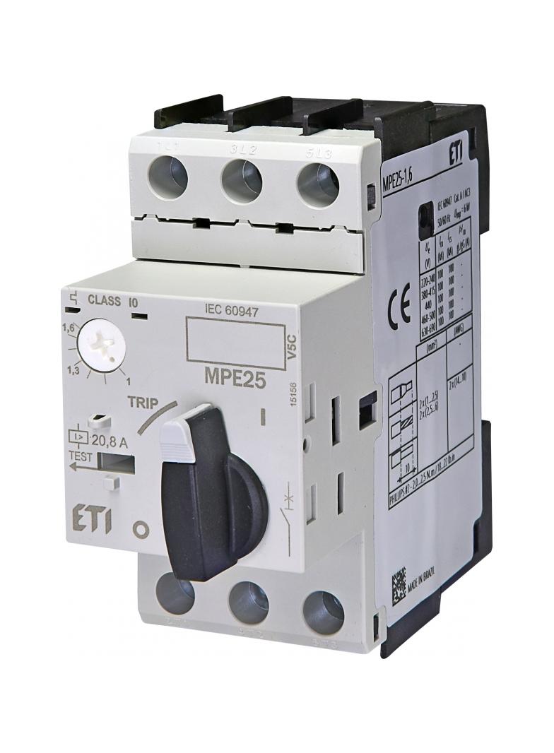 MPE25-1,6** WYŁ.SILNIKOWY