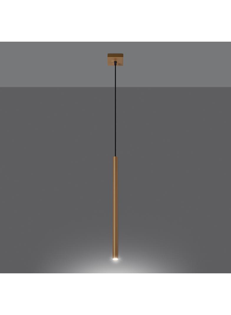 Sollux Lampa wisząca PASTELO 1 złota SL.1170