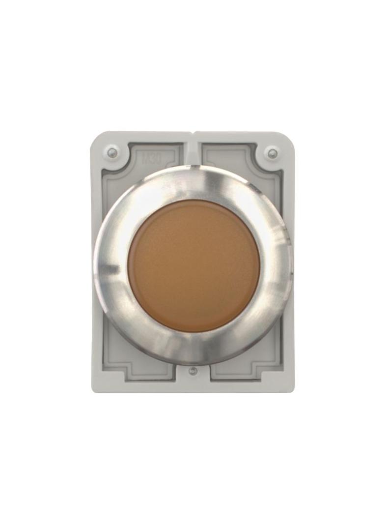 M30I-FL-A-* Lampka sygn. 30mm,płaska,bursztynowa,opis ind. stal nierdz. 188053 EATON