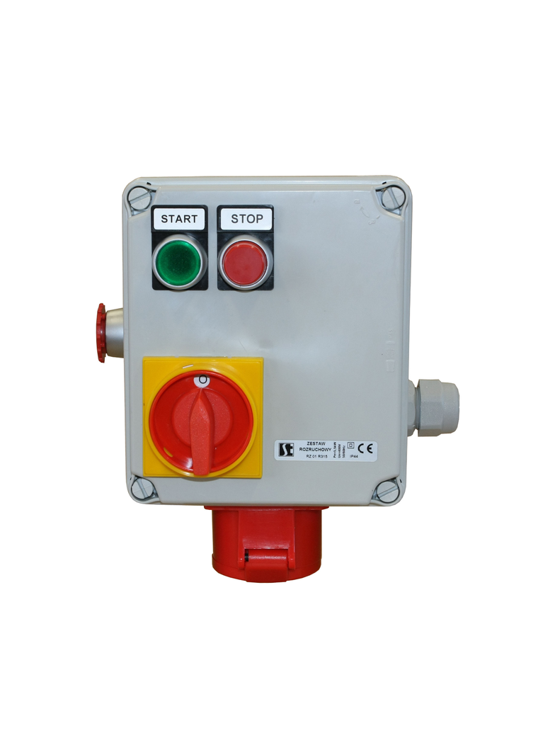 ZESTAW ROZRUCHOWY ŁK16R-2.826,5,5KW,WTYCZKA TABL.16A/3P+PE