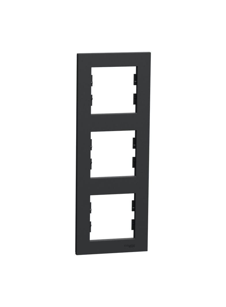 Miluz ED, Ramka 3-krotna pionowa, antracyt