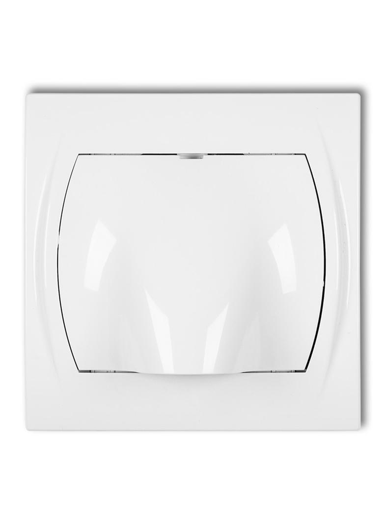 LOGO Wypust kablowy biały