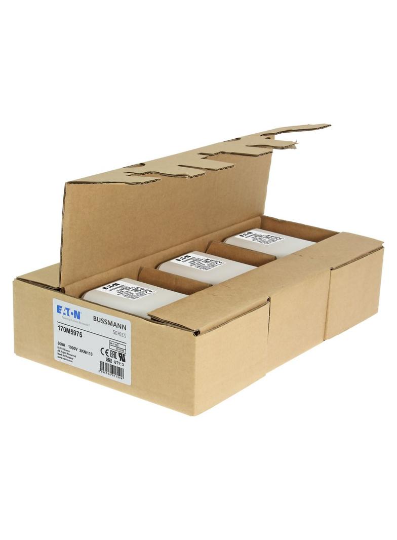 800A 1000V 2KN/110 aR INDICATOR FUSE Wkładka szybka 800A AC 1000V DIN 2 59x77x138 mm aR, 170M5975 EA
