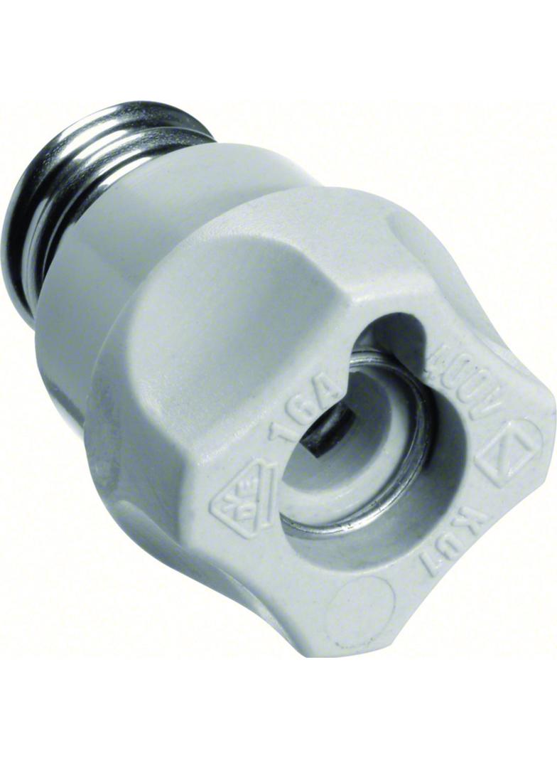 Główka bezpiecznikowa z tworzywa D01 K01 E14 16A 400VAC 250VDC LE14SI HAGER