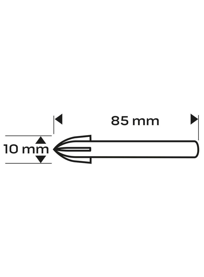 Wiertło uniwersalne HM, 10 mm