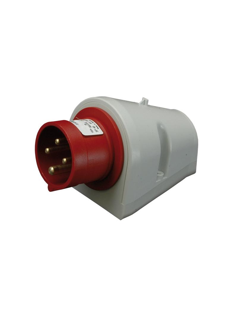 EPO 3253 -  32A, 400V, 3P+N+PE,Wtyk odbiornikowy stały ze zwrotnicą faz IP44