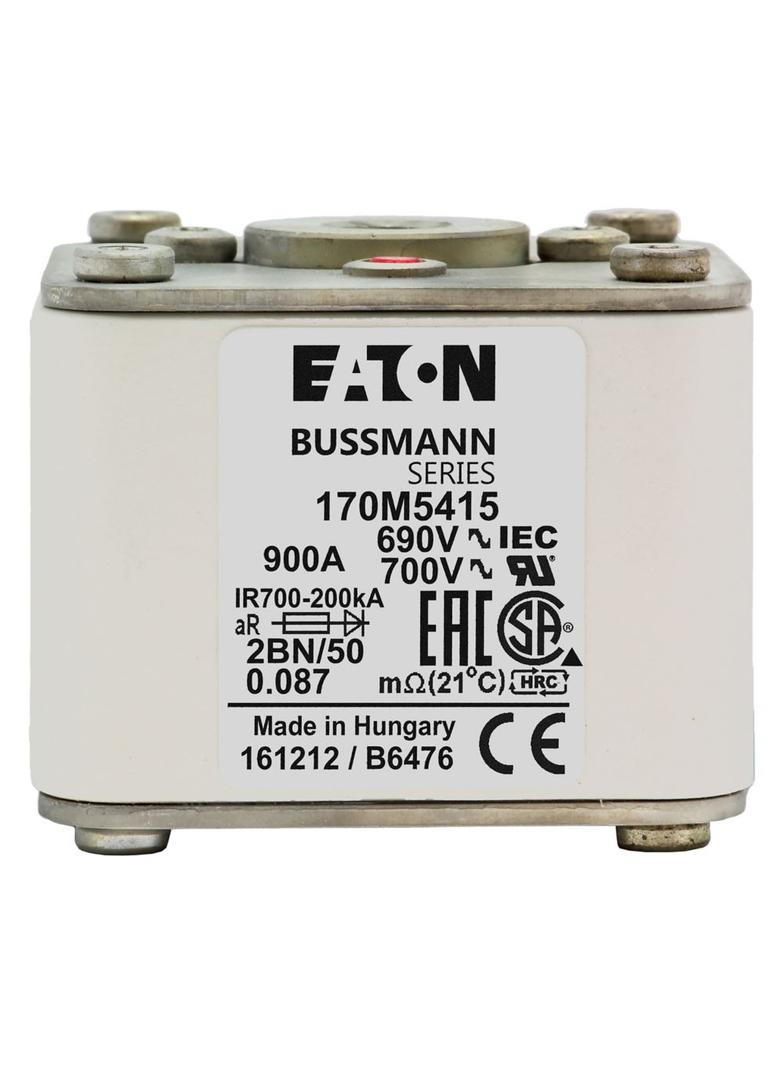 FUSE 900A 690V 2BN/50 AR UC Wkładka szybka 900A AC 690V rozmiar 2 61x77x51 mm aR IEC UL w 170M5415 E