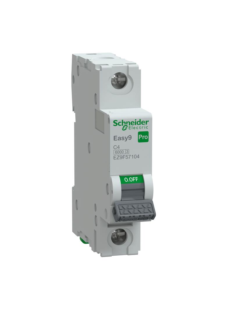 Wyłącznik nadprądowy Easy9 PRO 6kA 1P C4A EZ9F57104 Schneider