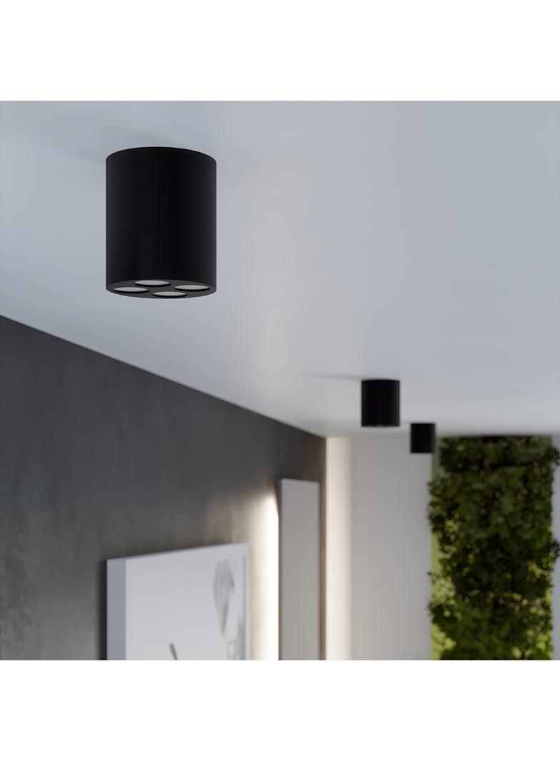 Sollux Plafon ZOE czarny LED SL.1210