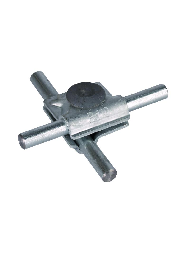 Zacisk uniwersalny MV do drutu 10 mm, St/tZn