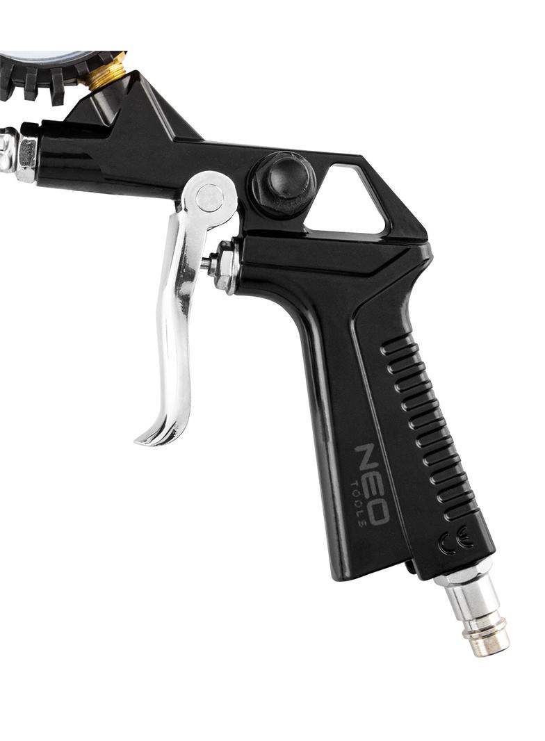 Pistolet do pompowania z manometrem o 63 mm