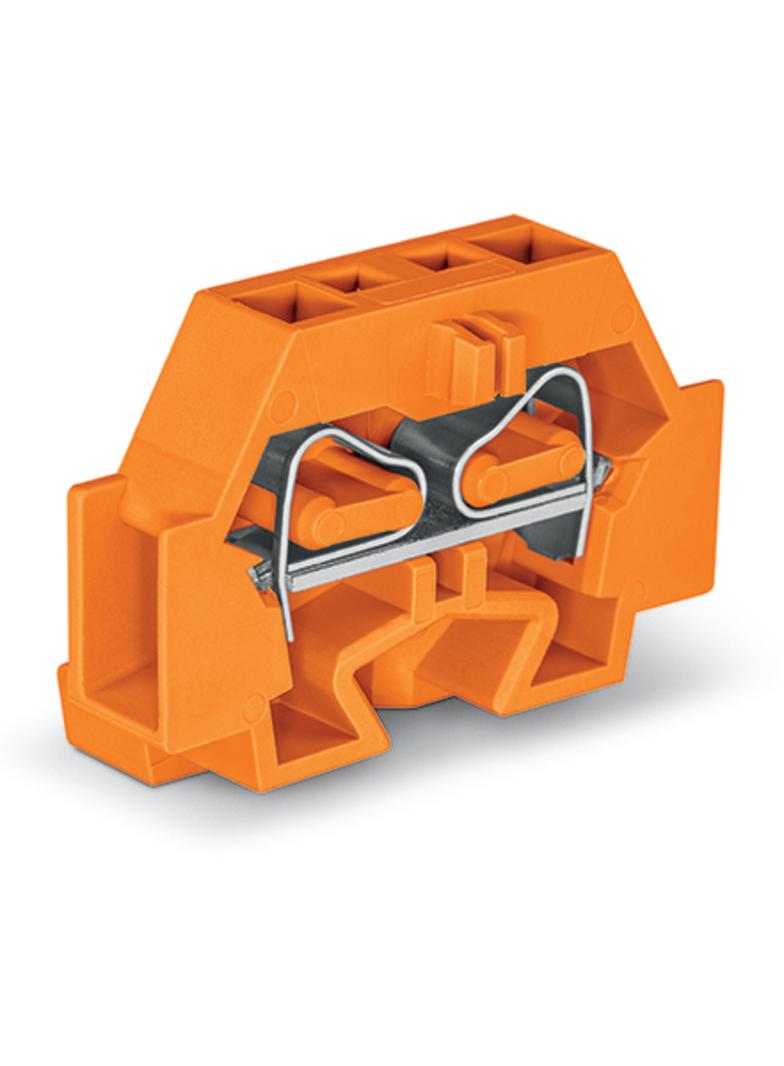 Złączka 2‑przewodowa 4mm2 pomarańczowa z mocowaniem śrubowym 262‑306 /50szt./ WAGO