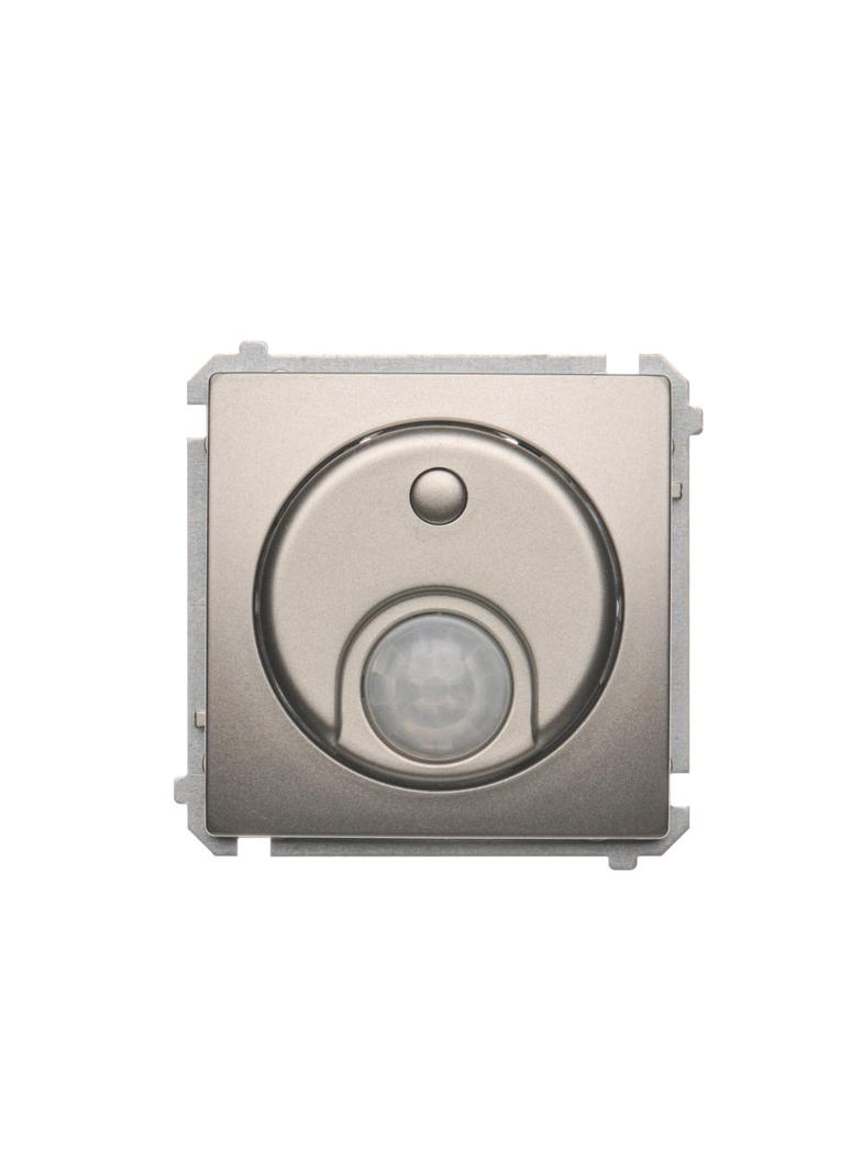 Simon Basic Łącznik z czujnikiem ruchu 20-500 W satynowy BMCR10T.01/29 KONTAKT