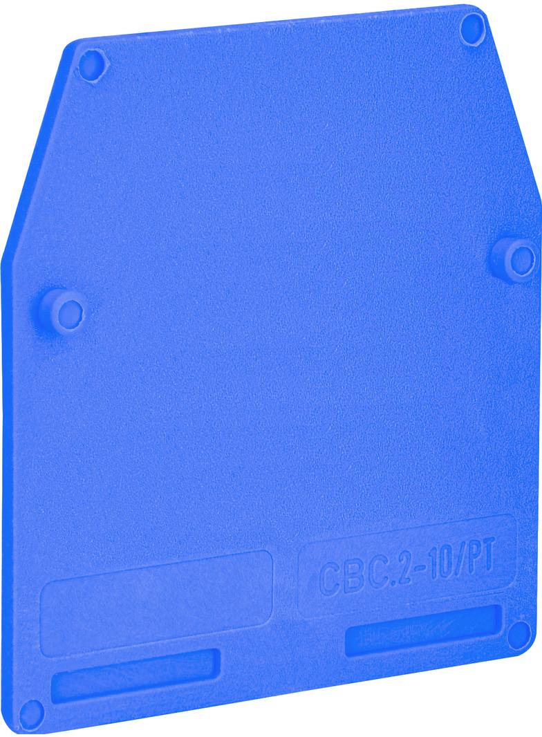 Płytka skrajna do ESC-CBC.2B...ESC-CBC.10B (niebieska) ESC-CBC.2-10/PTB 003903050 ETI