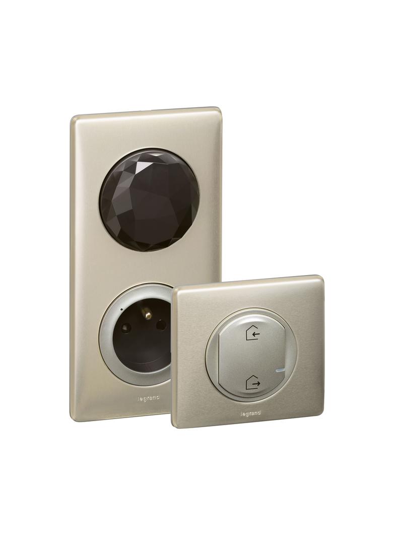 CELIANE WITH NETATMO - ZESTAW STARTOWY PODSTAWOWY (GNIAZDO CONTROL, ŁĄCZNIK BEZPRZEWODOWY WYJŚCIE/PO