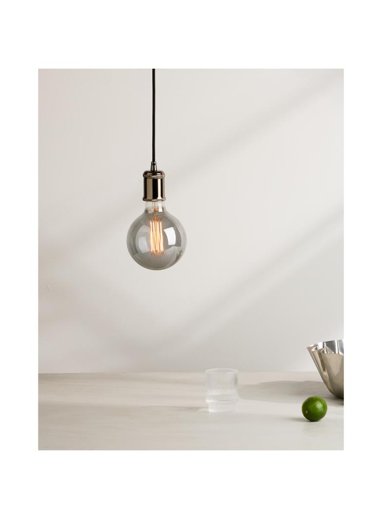 Lampa LED Vintage 1906 SMOKE 125 dim 11W/818 szkło przezroczyste E27