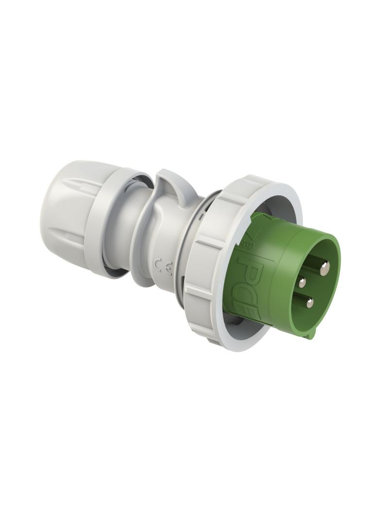 WTYCZKA 16A 3P 10H IP67 NIKLOWANE STYKI