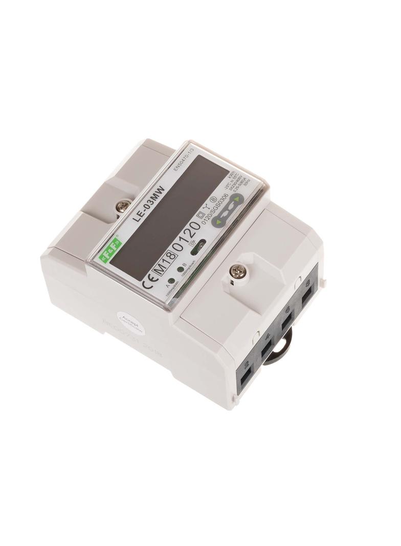Dwutaryfowy licznik energii elektrycznej 3-fazowy 2-kierunkowy z Modbus RTU do pomairu bezpośredniego LE-03MW F&F