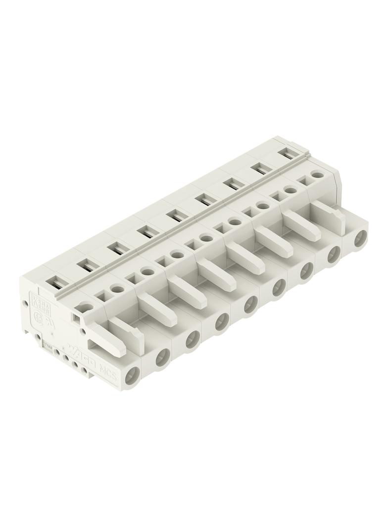 MCS-MIDI Classic gniazdo 9-bieg. j-szare raster 7,5 mm /25szt./ WAGO