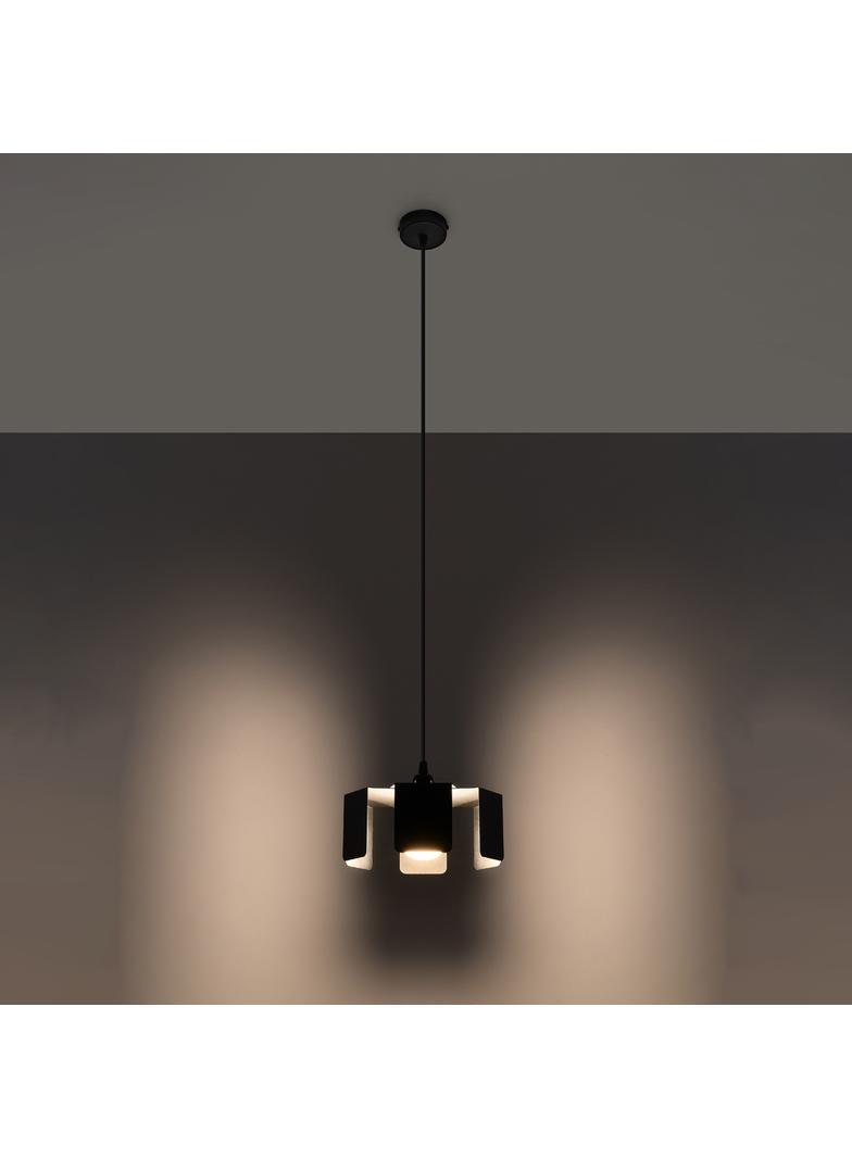 Sollux Lampa wisząca TULIP czarny SL.0667
