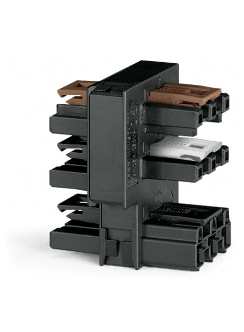 WINSTA rozgałęźnik sterowanie oświetl. schod. czarny