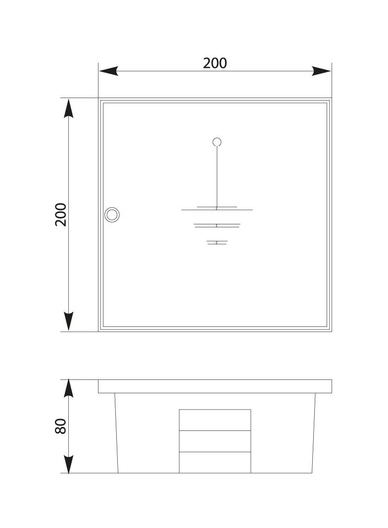 Skrzynka gruntowa odgromowa SZO II 35.06 OPATÓWEK