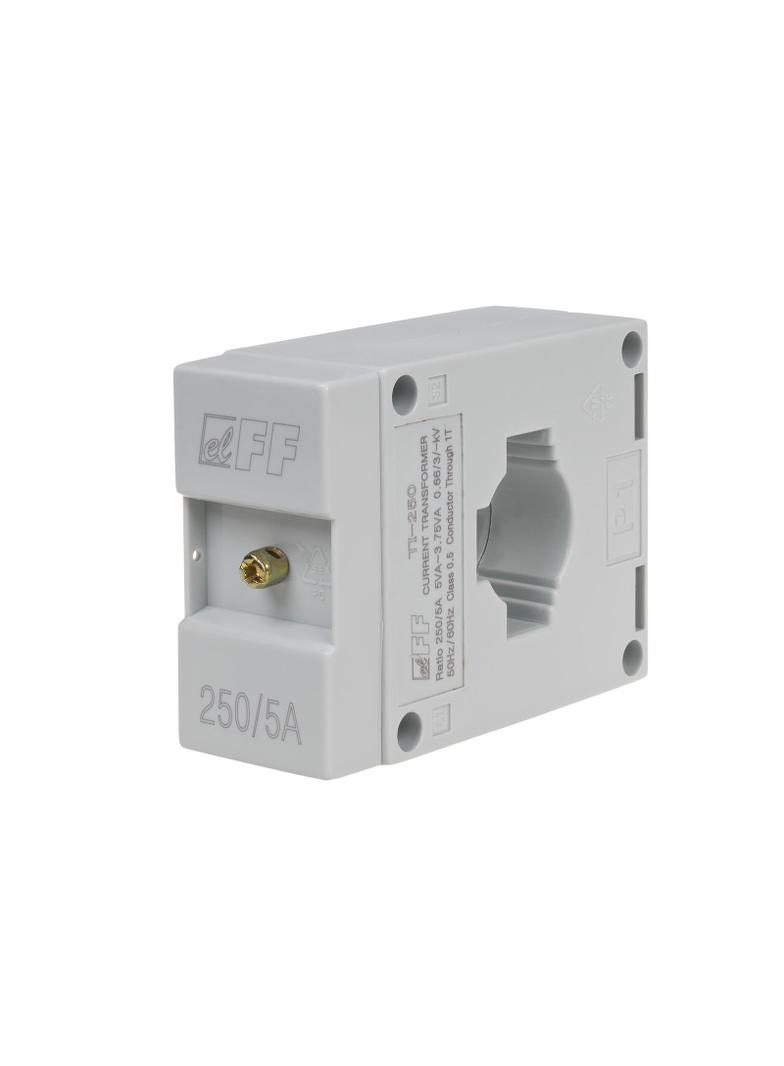 Przekładnik prądowy 250/5A fi22 kl. 0,5 TI-250-5 F&F