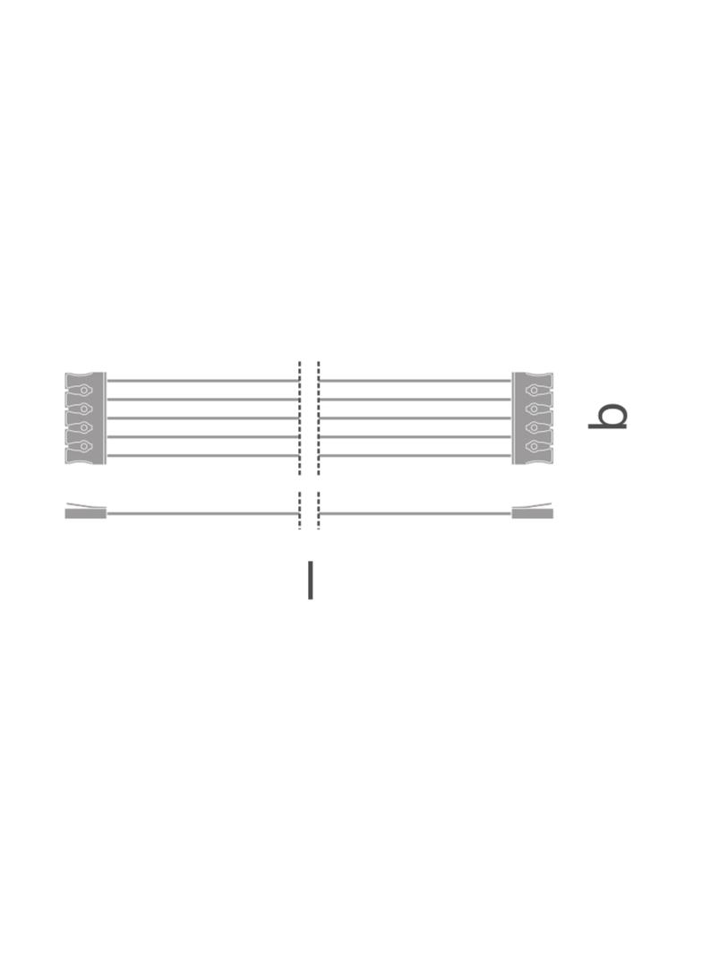 Oprawa DAMP PROOF 1200 2xLAMP HOUSING TH-KIT 5x2.5