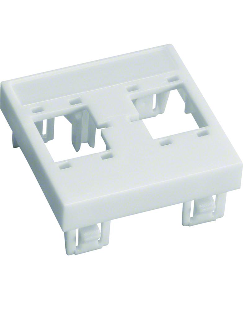 tehalit.VE-EE Płytka czołowa-montażowa 45X45mm 2XRJ45 R&M biały PA GBVDR45 HAGER