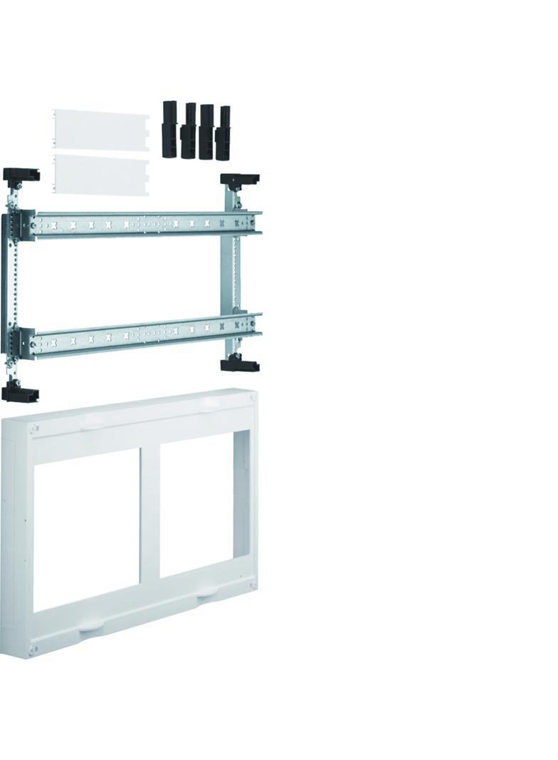 univers N Blok z szyną nośną dla 4xNH00(8xNH000) 300x500mm UD22D4B HAGER