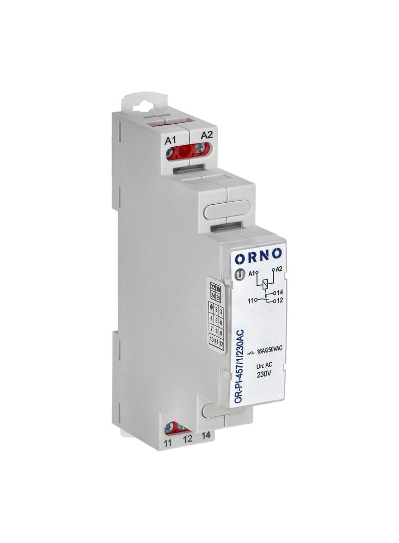 Przekaźnik instalacyjny 1P 230 VAC 16A OR-PI-457/1/230AC ORNO