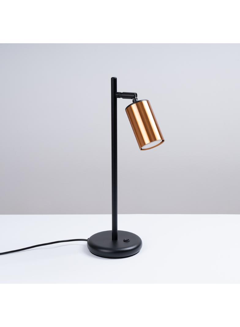 Lampa biurkowa WINX czarny/miedź