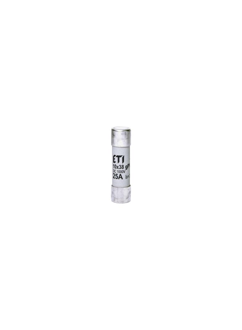 Wkładka topikowa cylindryczna PV CH10x38 gPV 25A 1000V DC 002625139 ETI