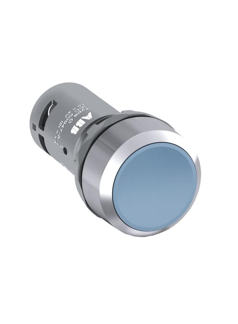 Przycisk monostabilny wklęsły 1NO1NC niebieski CP1-30L-11
