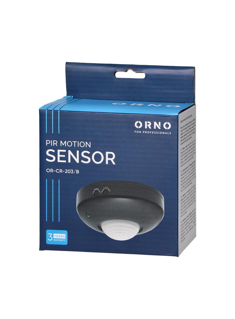 Czujnik ruchu 360st. IP20 1200W czarny OR-CR-203/B ORNO