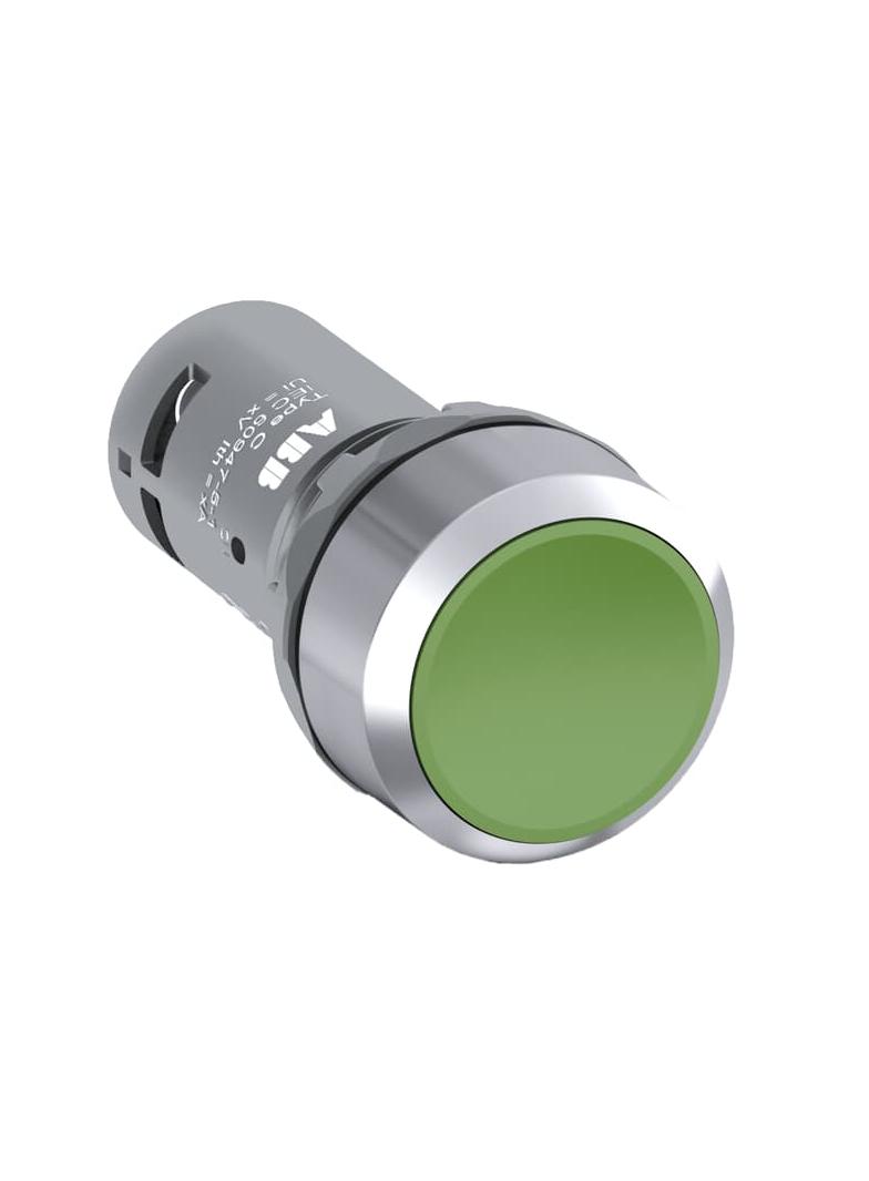 Przycisk monostabilny wklęsły 2NC zielony CP1-30G-02