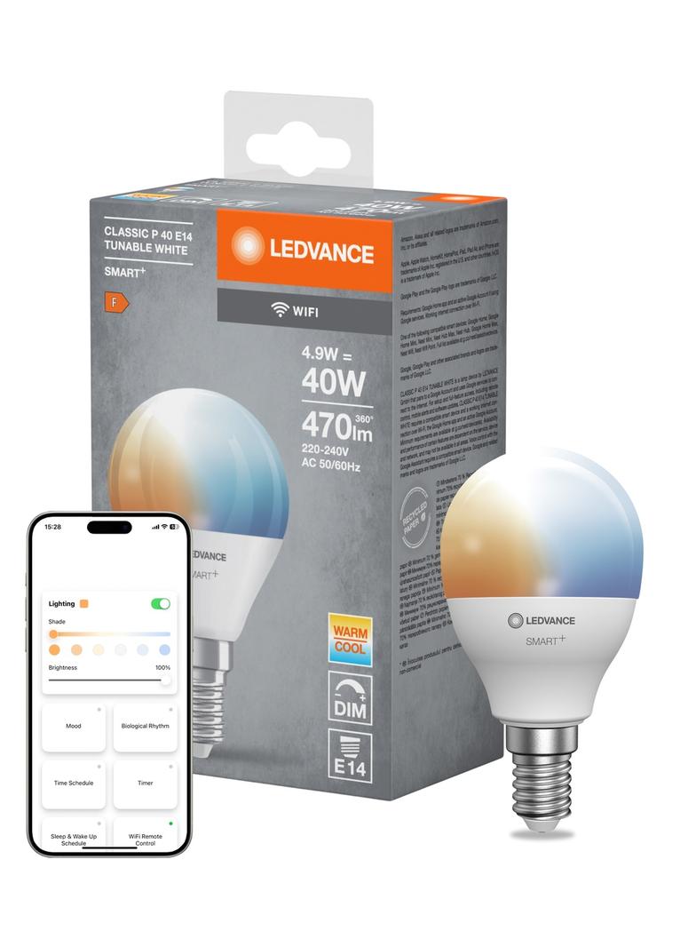 Lampa LED SMARTWIFI P40 4,9W/827230VTWFRE144X1 LEDV