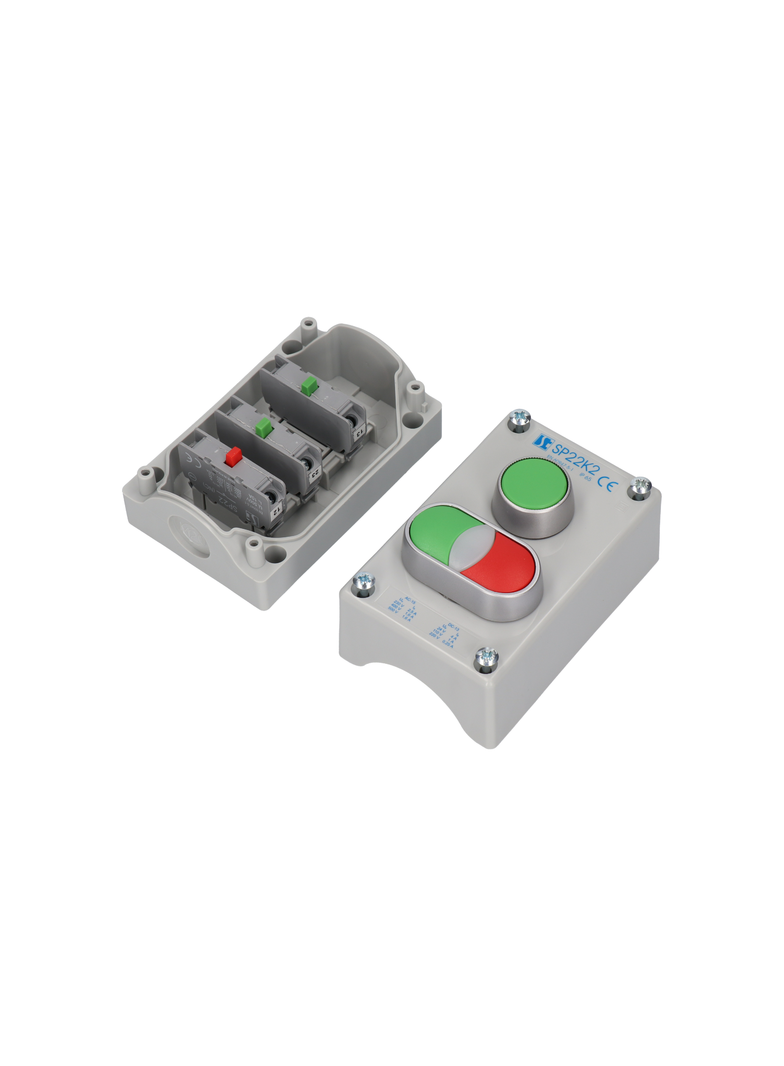 KASETA KOMPLETNA 2-OTWOROWA Z NAP.2KLB/CZ,KZ I 2 PRZEPUSTAMI M20