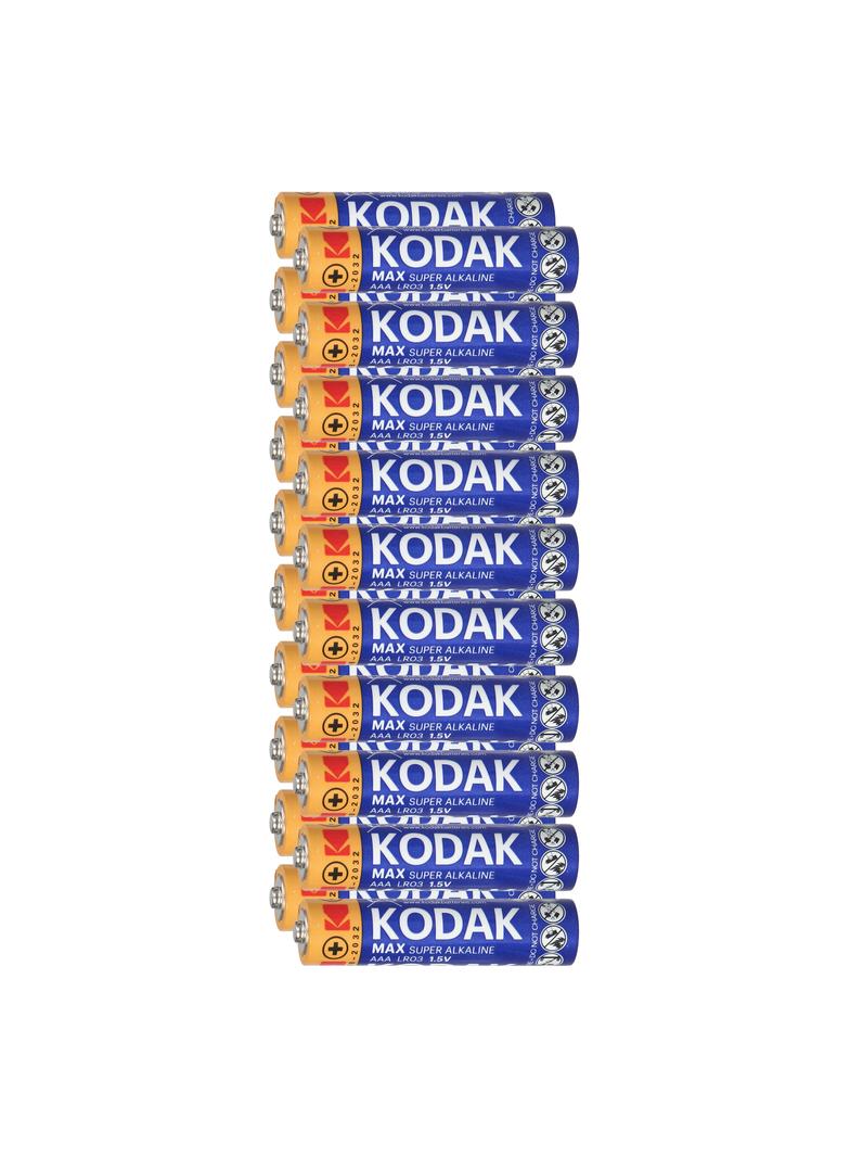 Baterie Kodak MAX Alkaline AAA LR03, 10 szt. folia