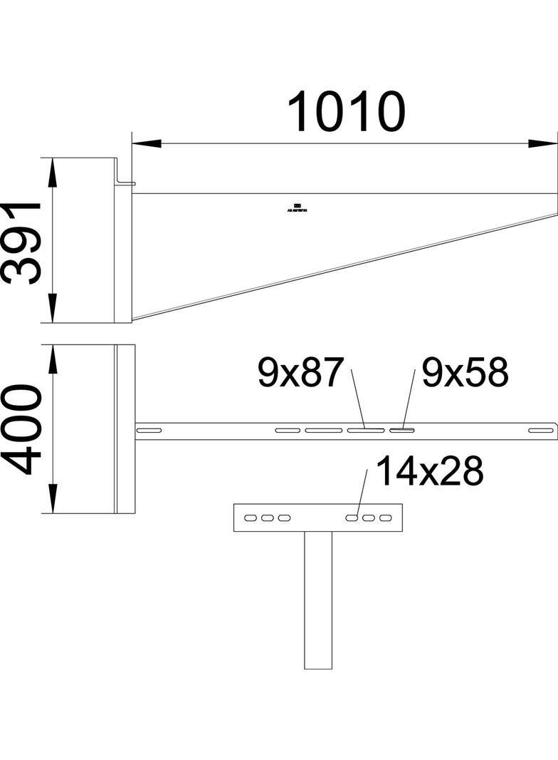 AWSS/101, WSPORNIK ŚCIEN.WYK.CIĘŻ.1010 FT