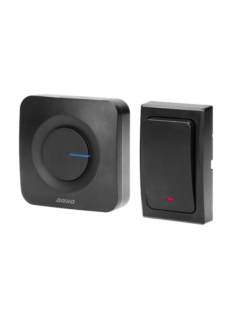 Dzwonek bezprzewodowy ONDO AC sieciowy przycisk bezbateryjny learning system 36 dźwięków 200m OR-DB-