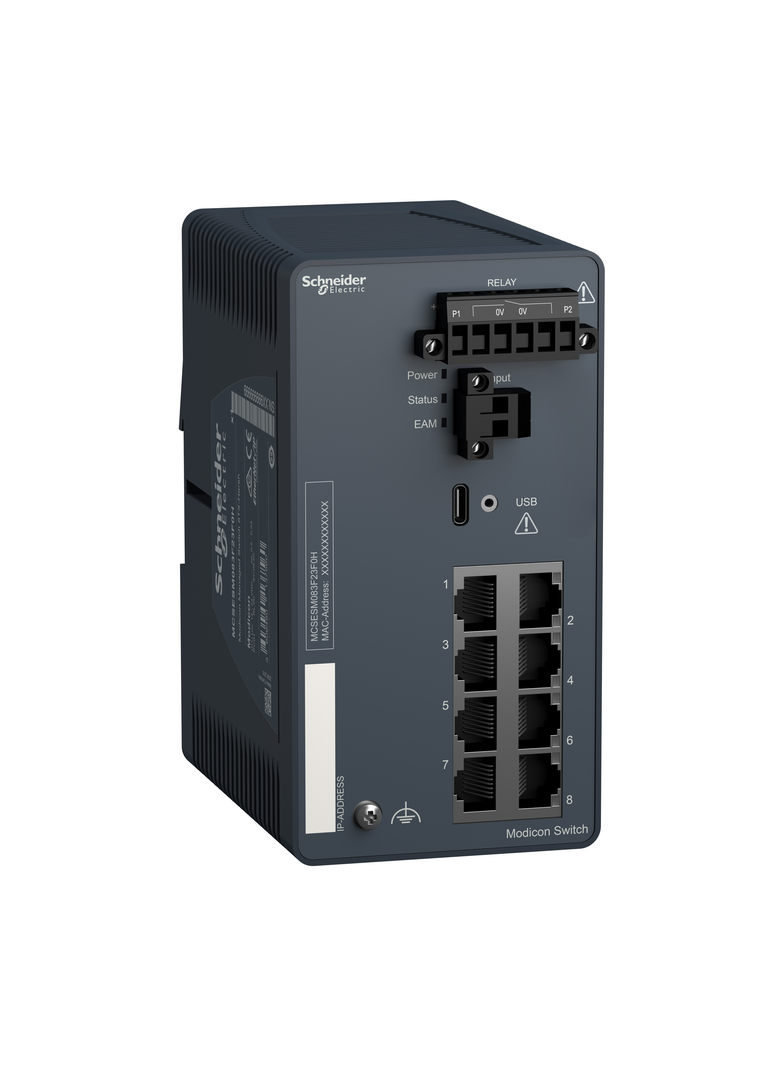 Modicon Switch Zarządzalny 8TX - H