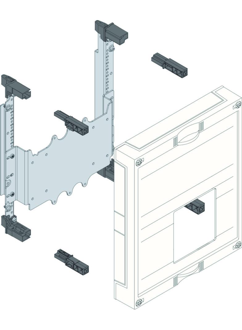 univers N 300x250mm podzespół dla wyłącznika mocy H3+ P250 UK21LH1 HAGER