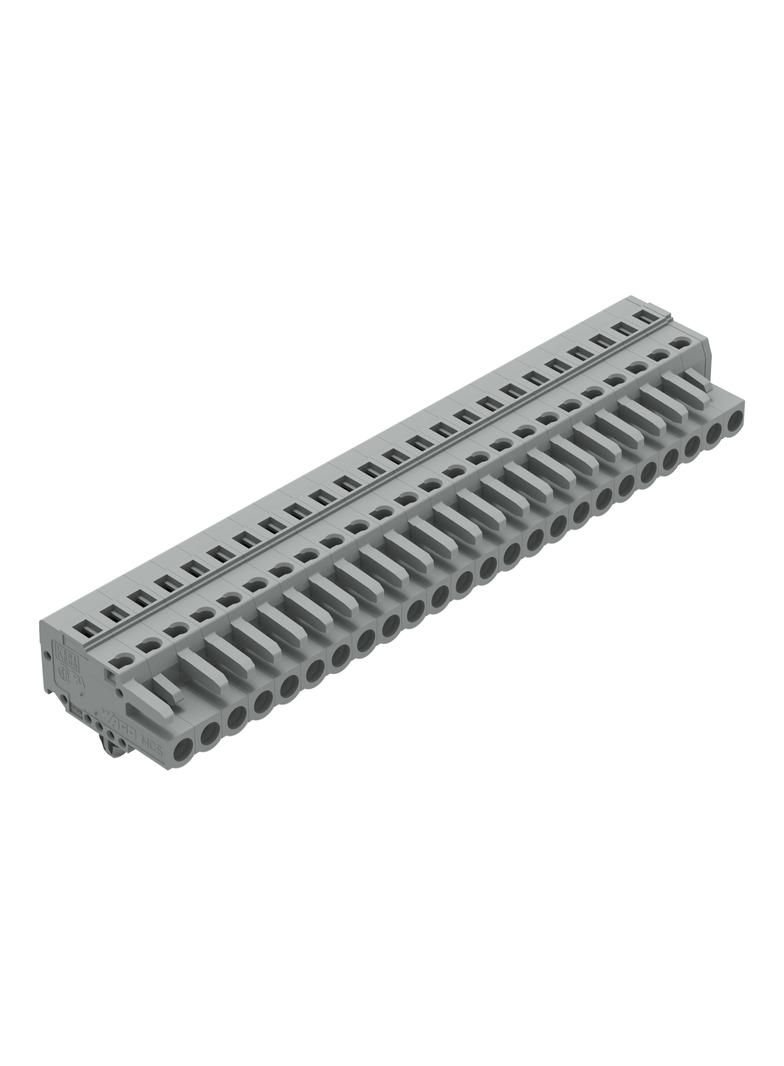 MCS-MIDI Classic gniazdo 24-bieg. szare raster 5 mm /10szt./ WAGO