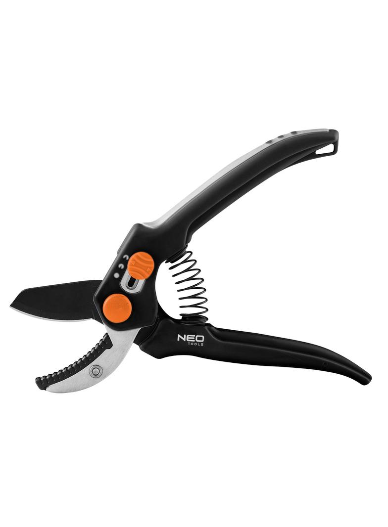 Sekator kowadełkowy 185 mm, zakres do 15 mm, regulowany rozstaw