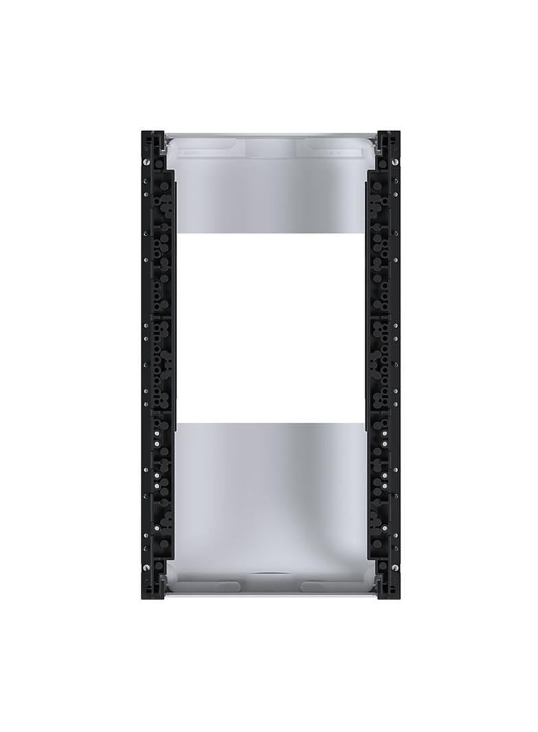 univers N Blok dla szyn zbiorczych poziomych 60mm 4/5-pol. 2xNH00 450x250mm UE31E2B HAGER