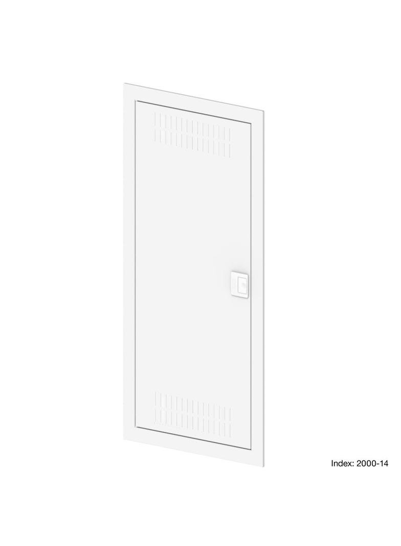 MSF Drzwi 4/56 MULTIMEDIA metalowe z ramą kompletne