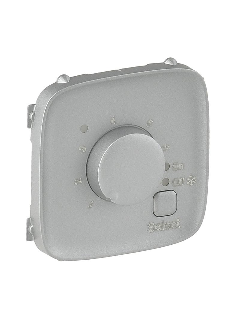 VALENA ALLURE - PLAKIETKA ALUMINIUM TERMOSTATU OGRZEWANIA PODŁOGOWEGO, Legrand