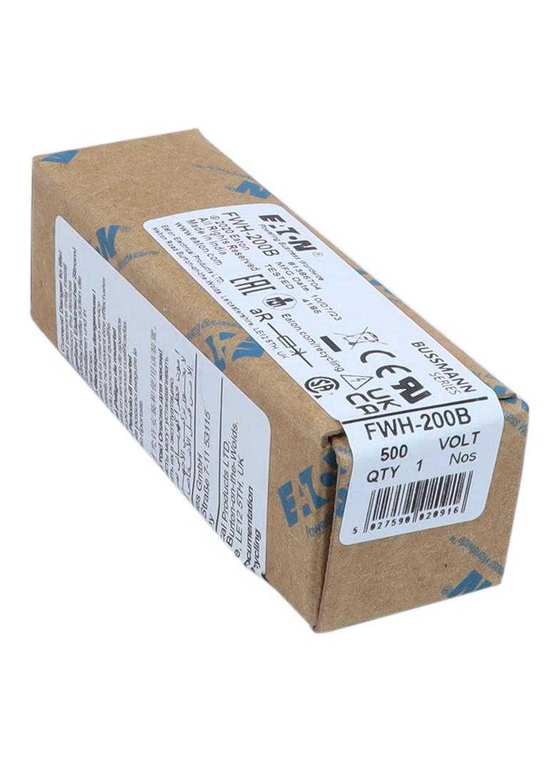 200A 500VAC TAG FUSE 200A 500VAC do półprzewodników FWH-200B EATON