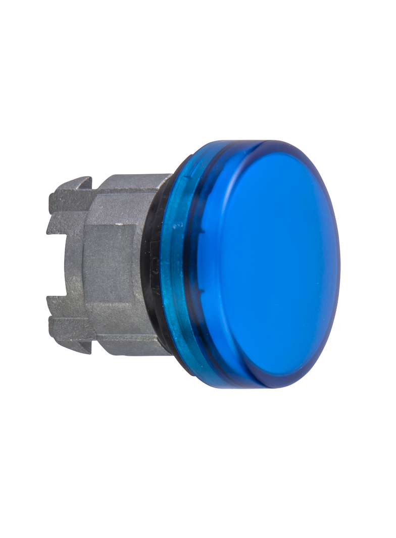 Harmony XB4 Lampka sygnalizacyjna niebieska metalowa ZB4BV06 Schneider